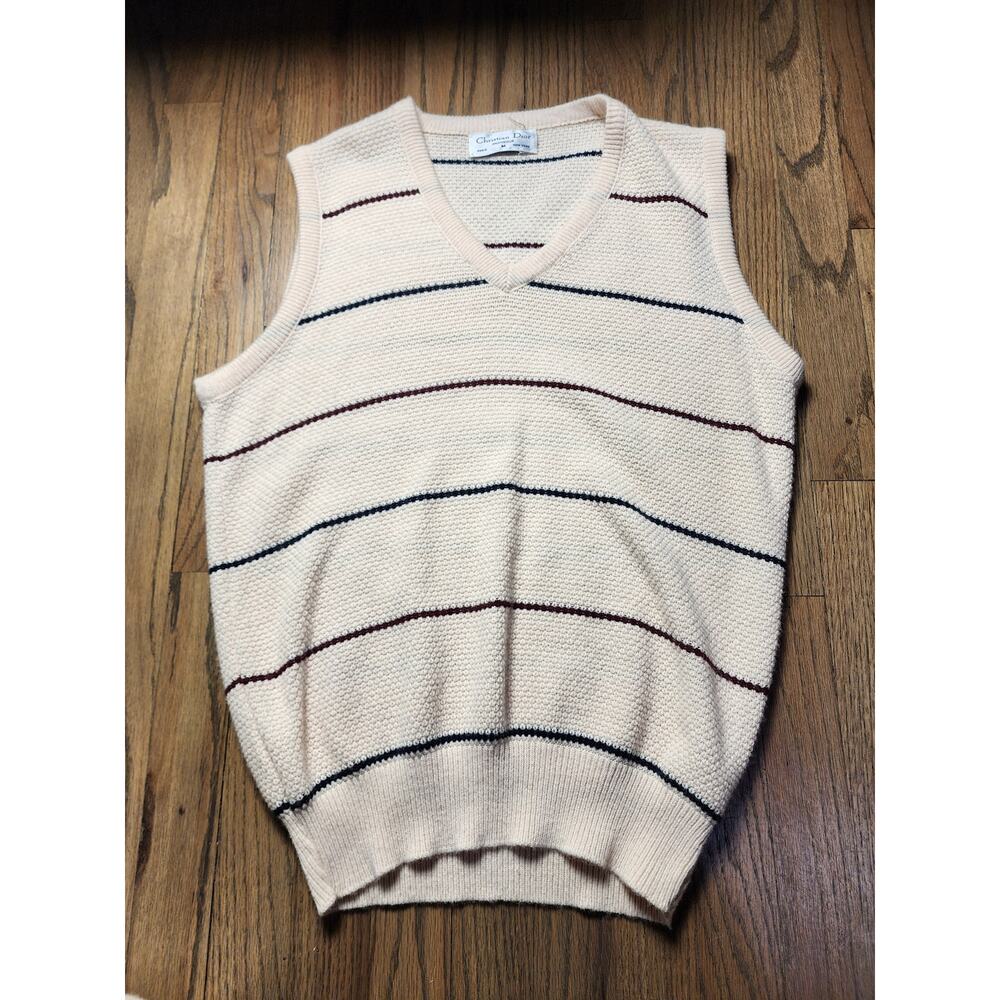Men's Vintage Christian Dior V-neck Vest